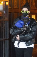 DUA LIPA Leaves Bowery Hotel in New York 12/20/2020