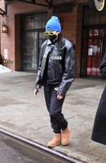 DUA LIPA Leaves Her Apartment in new York 12/20/2020