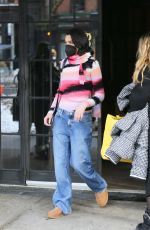 DUA LIPA Leaves Her Hotel in New York 12/19/2020
