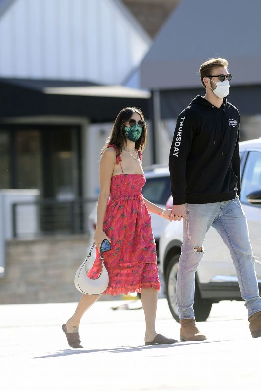 EIZA GONZALEZ and Dusty Lachowicz Out Shopping in Los Angeles 12/13/2020