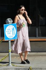 EIZA GONZALEZ Out for Coffee in West Hollywood 12/17/2020