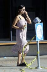 EIZA GONZALEZ Out for Coffee in West Hollywood 12/17/2020