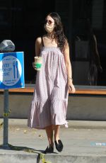 EIZA GONZALEZ Out for Coffee in West Hollywood 12/17/2020