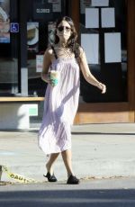 EIZA GONZALEZ Out for Coffee in West Hollywood 12/17/2020