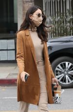 EIZA GONZALEZ Out for Coffee in West Hollywood 12/23/2020