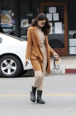 EIZA GONZALEZ Out for Coffee in West Hollywood 12/23/2020