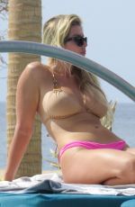 ELENA SAMODANOVA in Bikini at a Beach in Cabo 12/23/2020