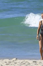 ELSA PATAKY in Swimsuit at Wategos Beach in Byron Bay 12/11/2020