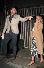 EMILY ATACK Leaves Restaurant Story in London 12/15/2020