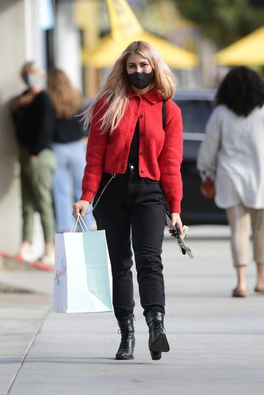 EMMA SLATER at Susie Cakes Bakery in Los Angeles 12/12/2020