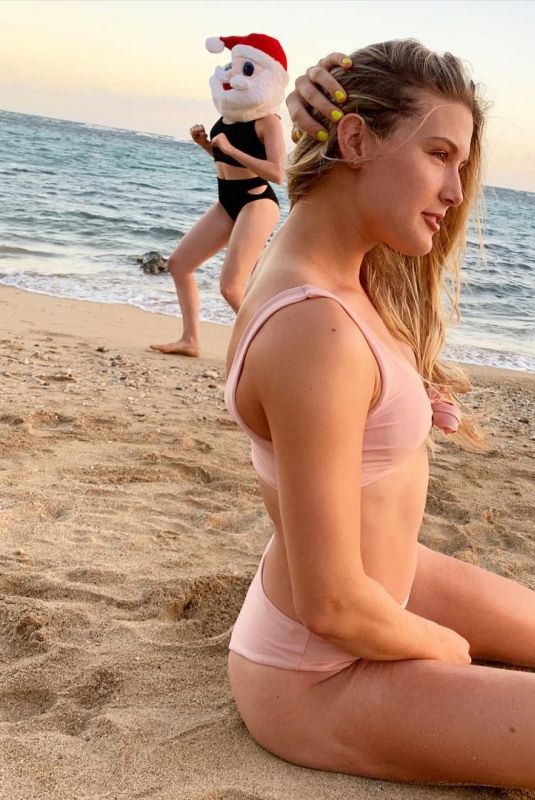 EUGENIE BOUCHARD in Bikini at a Beach – Instagram Photo 12/01/2020