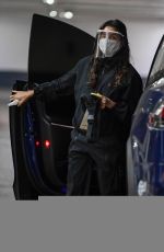 EVA LONGORIA Wearing a Face Mask Out in Los Angeles 12/10/2020