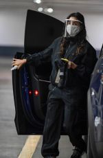 EVA LONGORIA Wearing a Face Mask Out in Los Angeles 12/10/2020