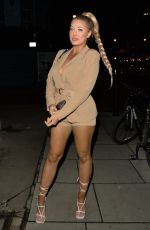 EVE GALE Night Out in London 12/10/2020