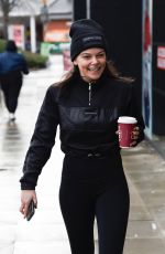 FAYE BROOKES at Costa Coffee in Manchester 12/12/2020