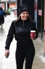 FAYE BROOKES at Costa Coffee in Manchester 12/12/2020