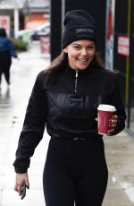 FAYE BROOKES at Costa Coffee in Manchester 12/12/2020