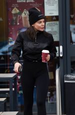 FAYE BROOKES at Costa Coffee in Manchester 12/12/2020