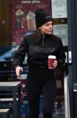 FAYE BROOKES at Costa Coffee in Manchester 12/12/2020