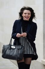 FAYE BROOKES Leaves Evelyn House of Hair and Beauty in Manchester 12/24/2020
