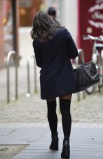 FAYE BROOKES Leaves Evelyn House of Hair and Beauty in Manchester 12/24/2020