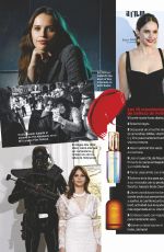 FELICITY JONES in Vanidades Magazine, Mexico January 2021