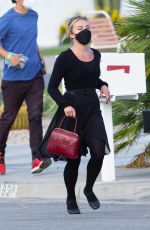 FLORENCE PUGH on the Set of Don