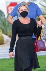 FLORENCE PUGH on the Set of Don