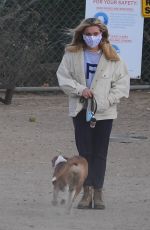 FLORENCE PUGH Out with Her Dog at a Dog Park in Los Angeles 12/14/2020