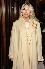 FRANKIE ESSEX at A Christmas Carol Opening Night at Dominion Theatre in London 12/14/2020