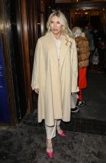 FRANKIE ESSEX at A Christmas Carol Opening Night at Dominion Theatre in London 12/14/2020