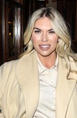 FRANKIE ESSEX at A Christmas Carol Opening Night at Dominion Theatre in London 12/14/2020