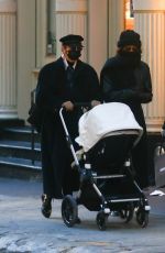 GIGI and BELLA HADID Out and About in New York 12/15/2020