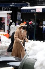 GIGI HADID Out with Her Baby in New York 12/19/2020
