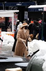 GIGI HADID Out with Her Baby in New York 12/19/2020