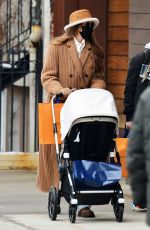 GIGI HADID Out with Her Baby in New York 12/19/2020
