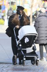 GIGI HADID Out with Her Daughter in New 12/15/2020