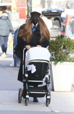 GIGI HADID Out with Her Daughter in New 12/15/2020