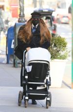 GIGI HADID Out with Her Daughter in New 12/15/2020