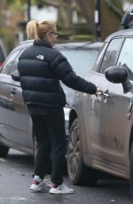 GILLIAN ANDERSON Out and About in London 12/18/2020