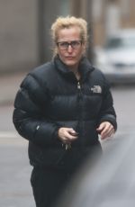 GILLIAN ANDERSON Out and About in London 12/18/2020
