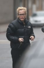 GILLIAN ANDERSON Out and About in London 12/18/2020
