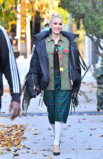 GWEN STEFANI Arrives at a Recording Studio in Santa Monica 12/14/2020