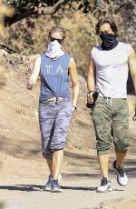 GWYNETH PALTROW and Brad Falchuk Out Hiking in Los Angeles 12/05/2020