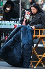 HAILEE STEINFELD and Jeremy Renner on the Set of Hawkeye in New York 12/07/2020