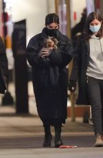 HAILEE STEINFELD Heading to the Set of Hawkeye in New York 12/09/2020
