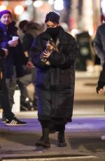 HAILEE STEINFELD Heading to the Set of Hawkeye in New York 12/09/2020