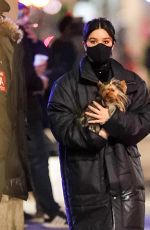 HAILEE STEINFELD Heading to the Set of Hawkeye in New York 12/09/2020