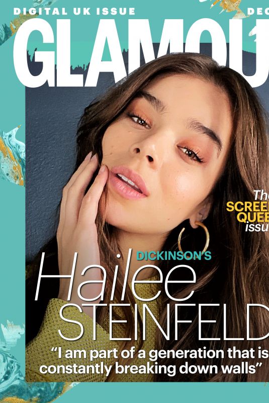 HAILEE STEINFELD in Glamour Magazine, UK December 2020