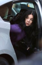 HAILEE STEINFELD on Hawkeye Set in New York 12/08/2020